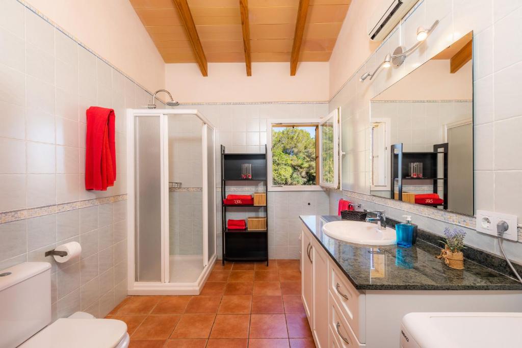 A bathroom at Maria