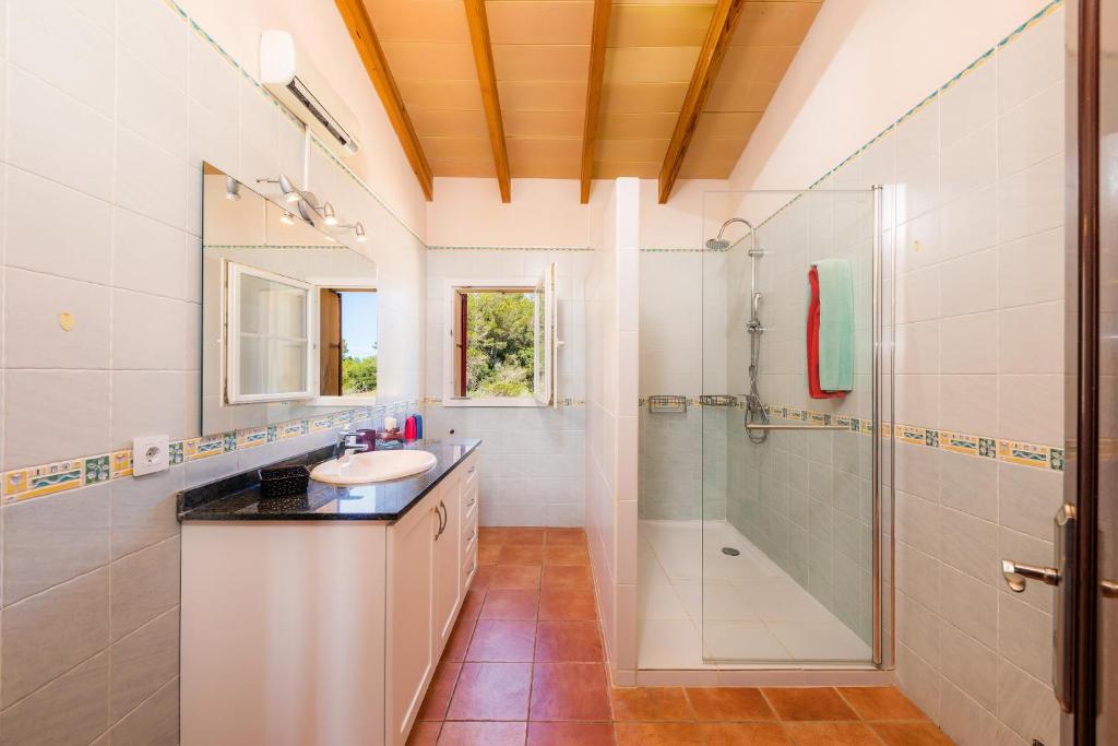 A bathroom at Maria
