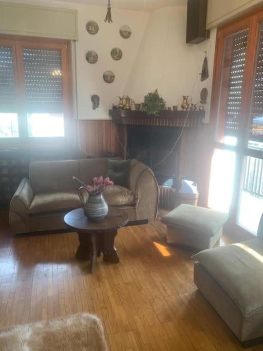 Posezení v ubytování Casa panoramica