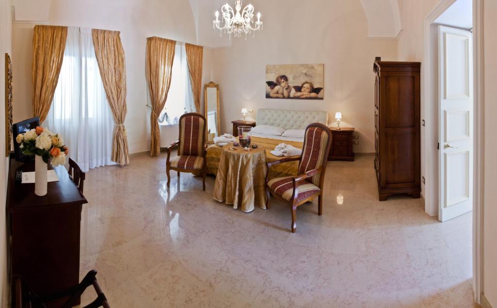 Posezení v ubytování Palazzo Volta Boutique Luxury B&B