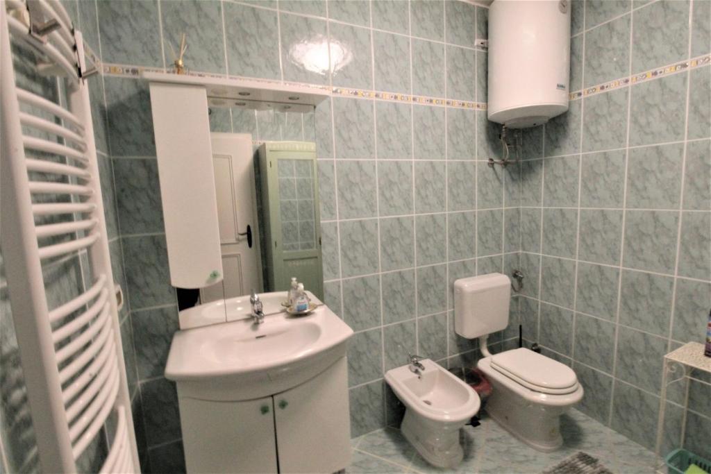 Koupelna v ubytování Villa Istriana