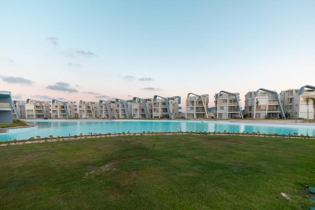 Kép Lagoon view 3 bedroom with garden in fouka bay TW2-AG szállásáról Marsza Matrúhban a galériában