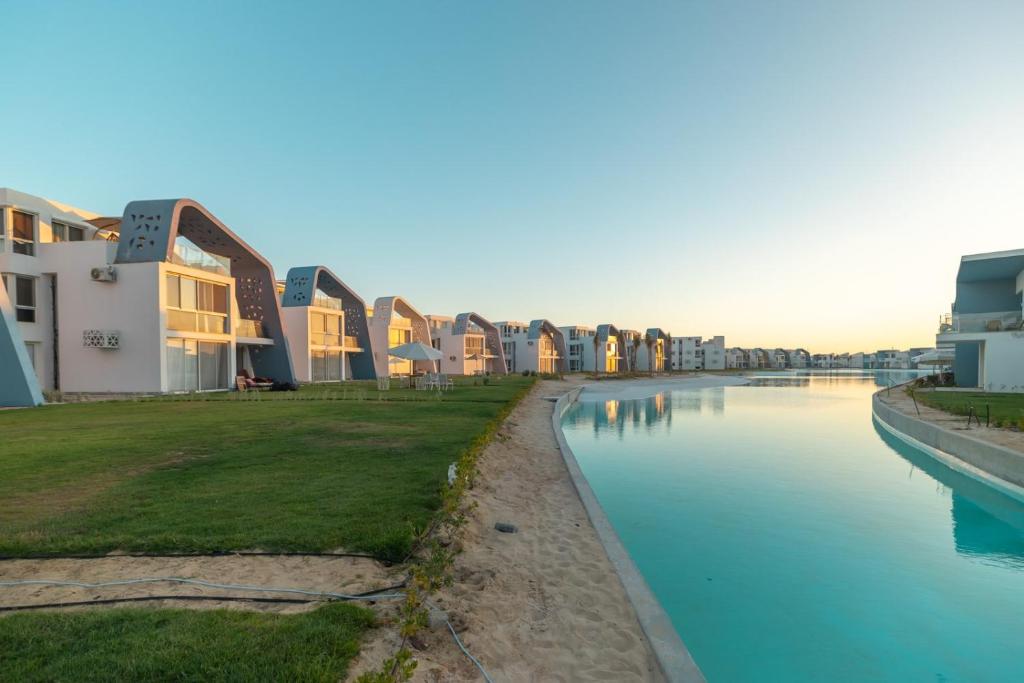 Kép Lagoon view 3 bedroom with garden in fouka bay TW2-AG szállásáról Marsza Matrúhban a galériában