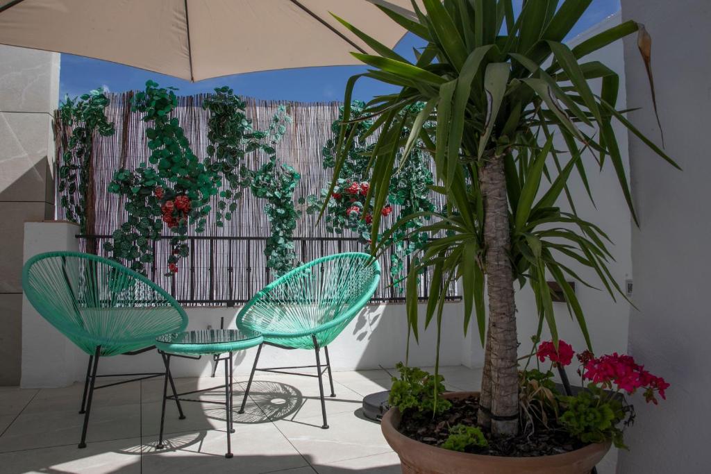 A balcony or terrace at Vitium Córdoba