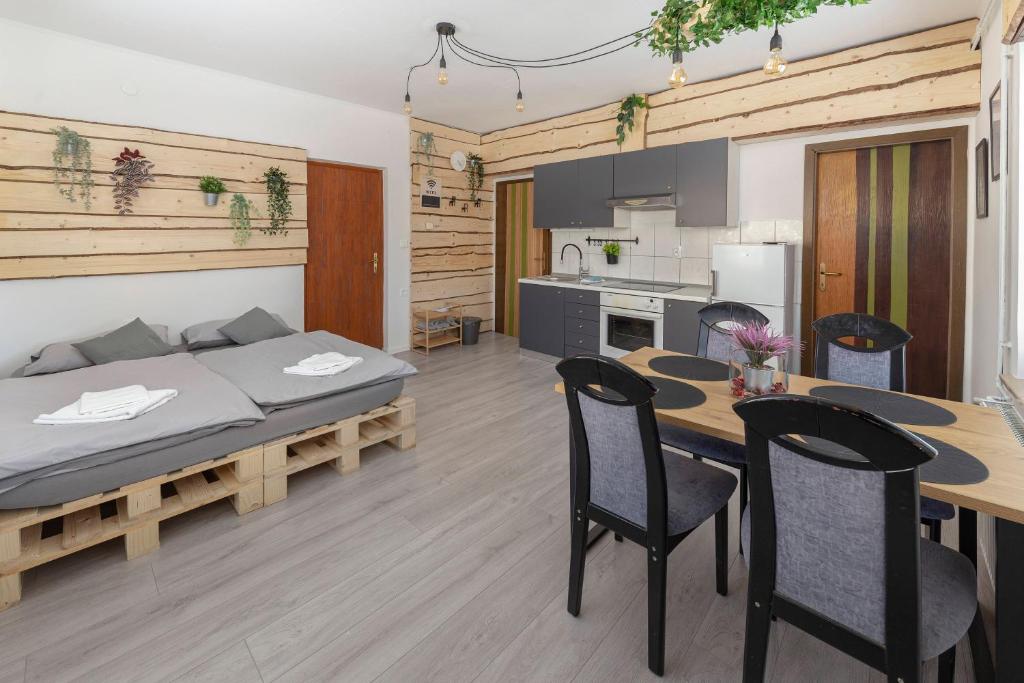 Apartments Keber - Appartement Met één Slaapkamer