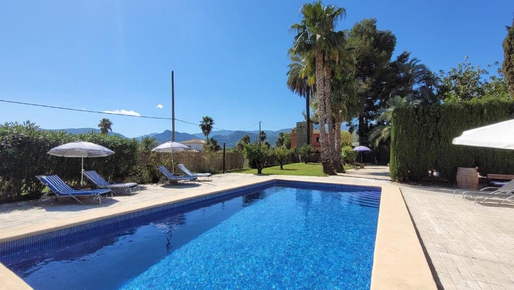 The swimming pool at or close to Casa Alestelou
