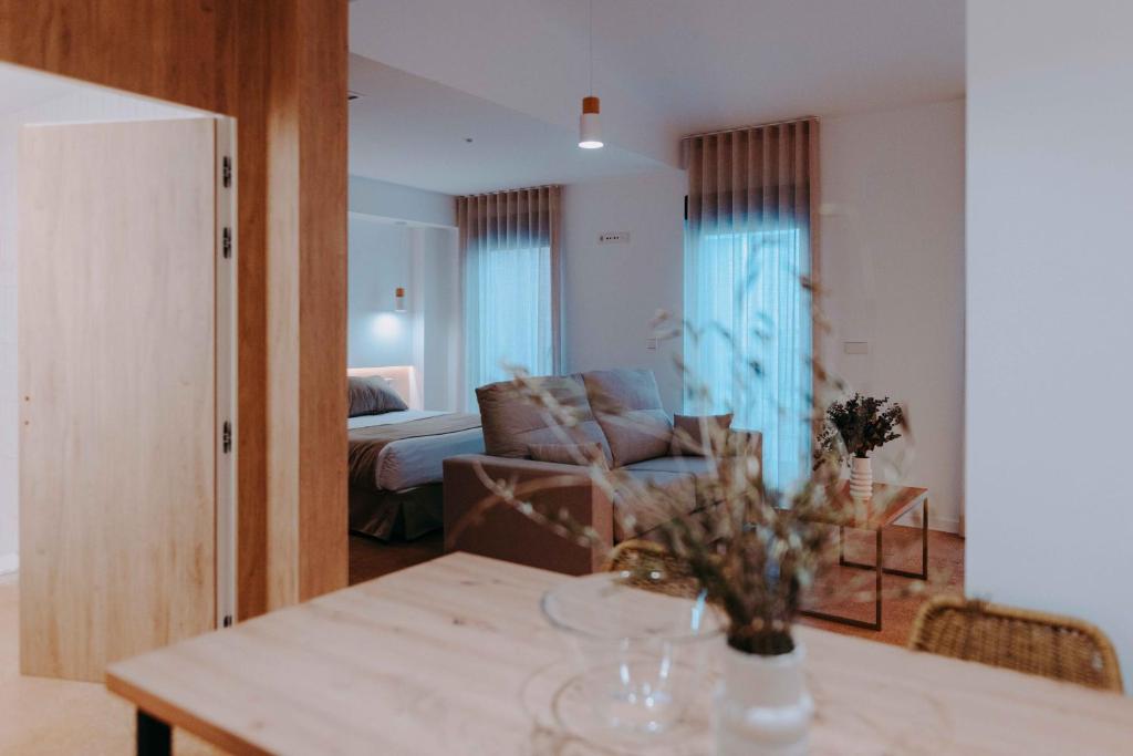Posezení v ubytování Apartamentos Santa Isabel