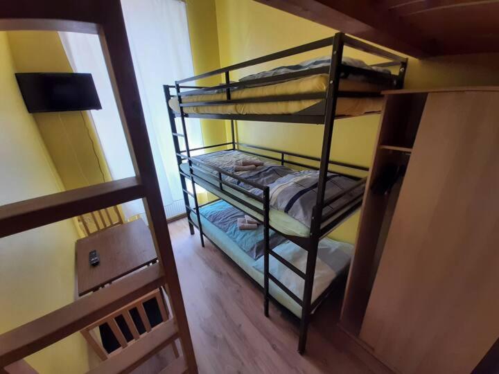 Postel nebo postele na pokoji v ubytování Relaxrooms Vienna Hernals