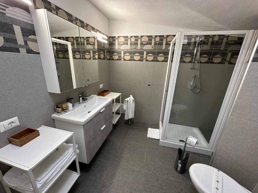Koupelna v ubytování LXR Rooms Carloforte