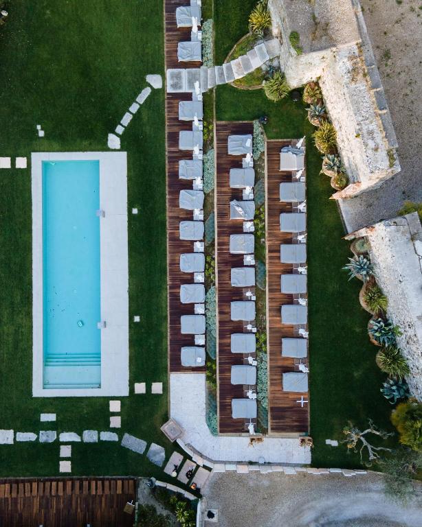 Bazén v ubytování Relais Forte Benedek Wine & SPA - Adults Only nebo v jeho okolí