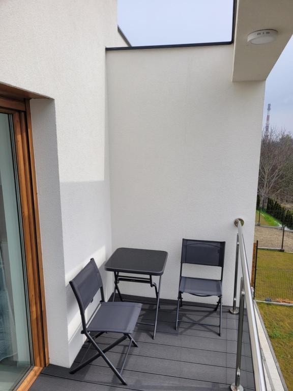 Balkón nebo terasa v ubytování Leszka Loft Apartment