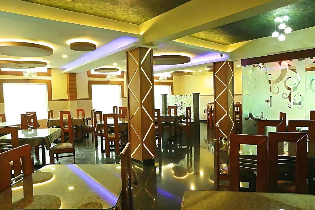 Restaurace v ubytování Mist Wayanad