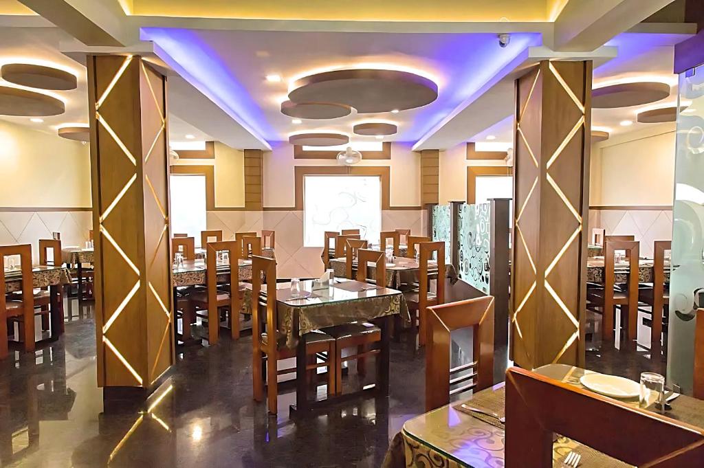 Restaurace v ubytování Mist Wayanad
