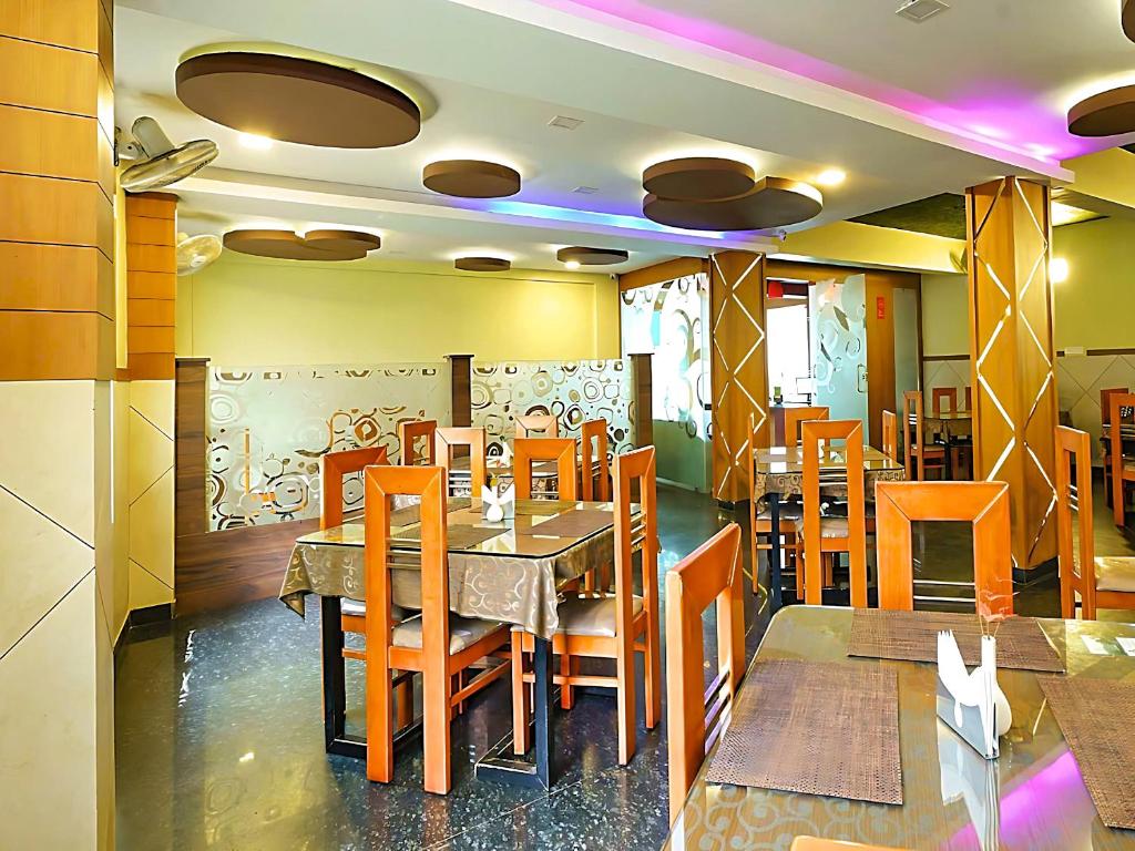 Restaurace v ubytování Mist Wayanad