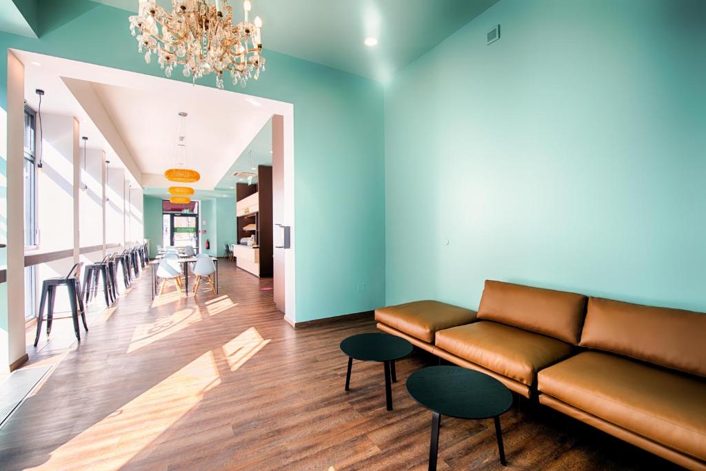 Posezení v ubytování B&B Hotel Graz-Hbf