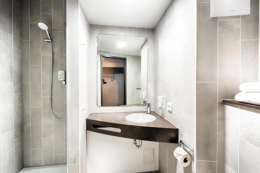 Koupelna v ubytování B&B Hotel Kempten