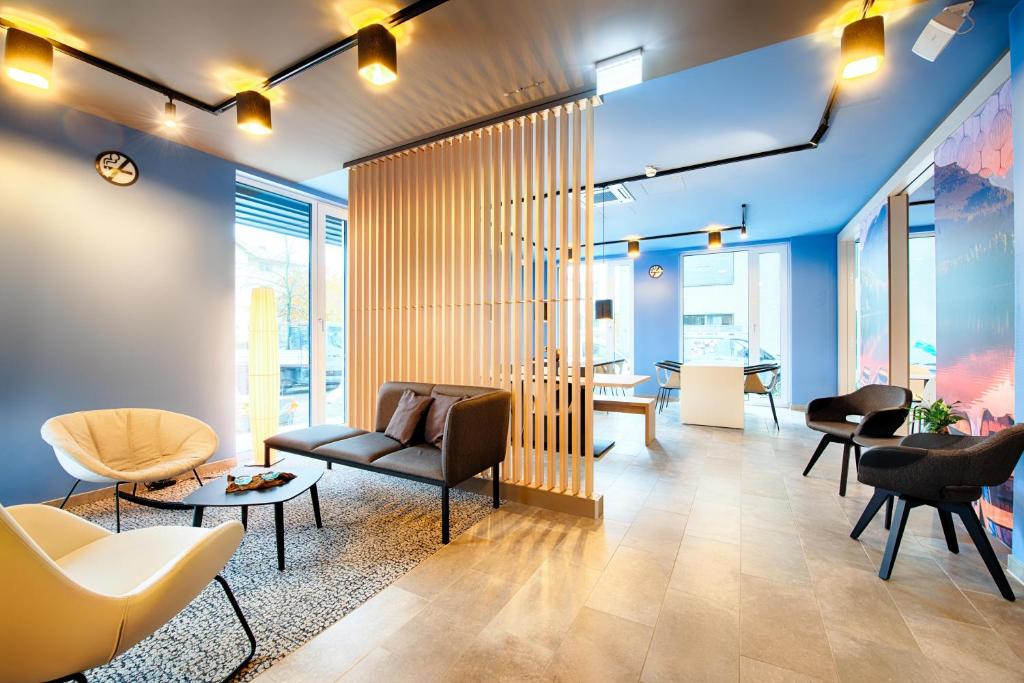 Posezení v ubytování B&B Hotel Kempten