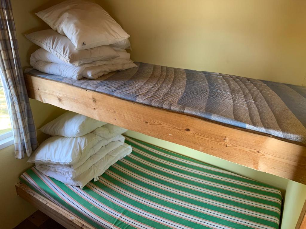 Postel nebo postele na pokoji v ubytování Sävsjön