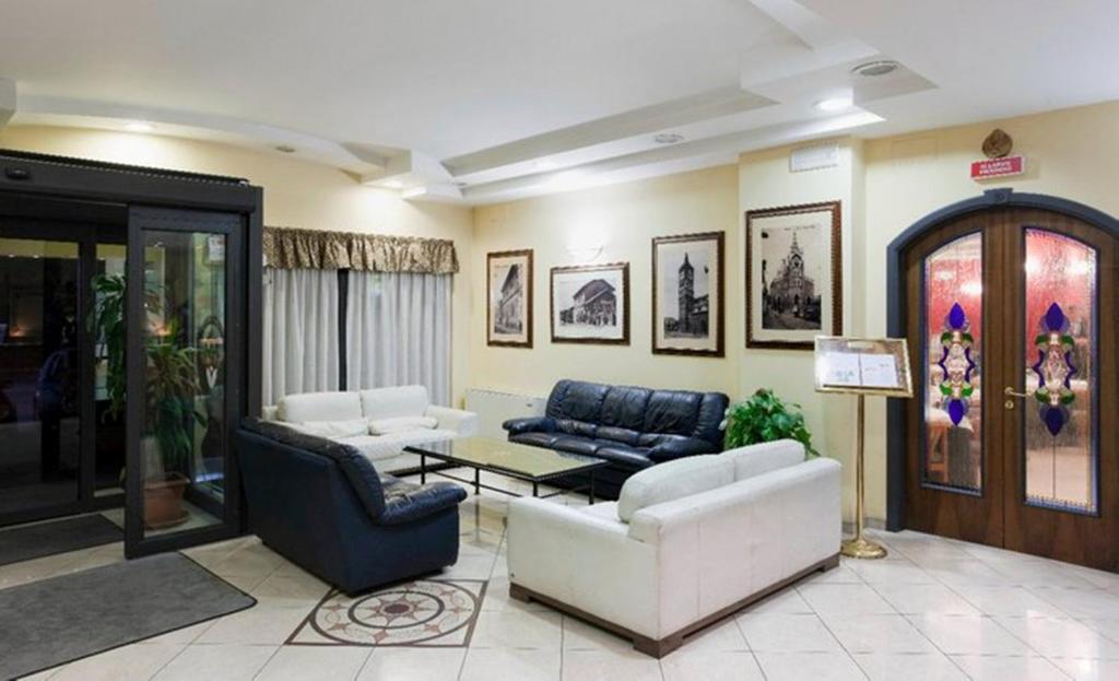 Posezení v ubytování Hotel Scrivano