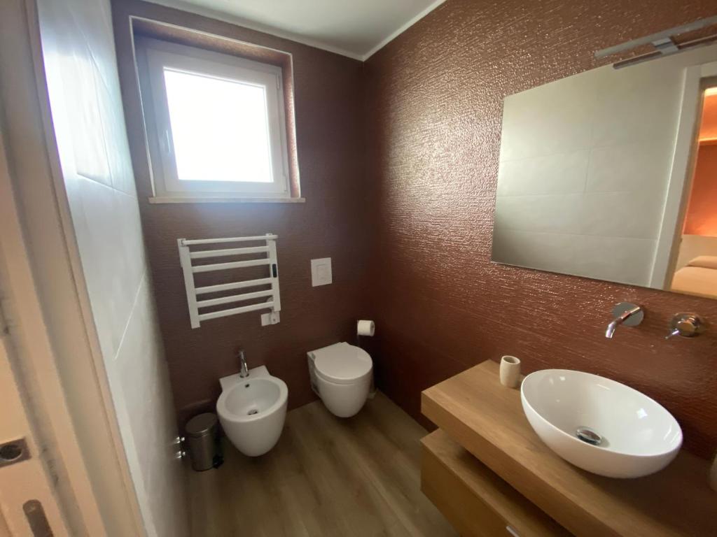 Koupelna v ubytování LD Ianuzziello Residence - BB
