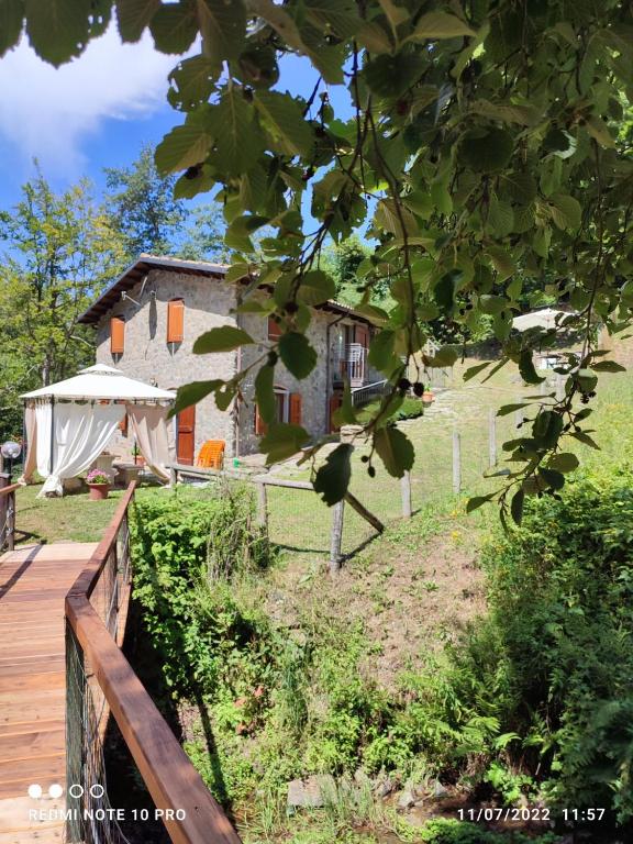 Ogród w obiekcie Agriturismo il canale