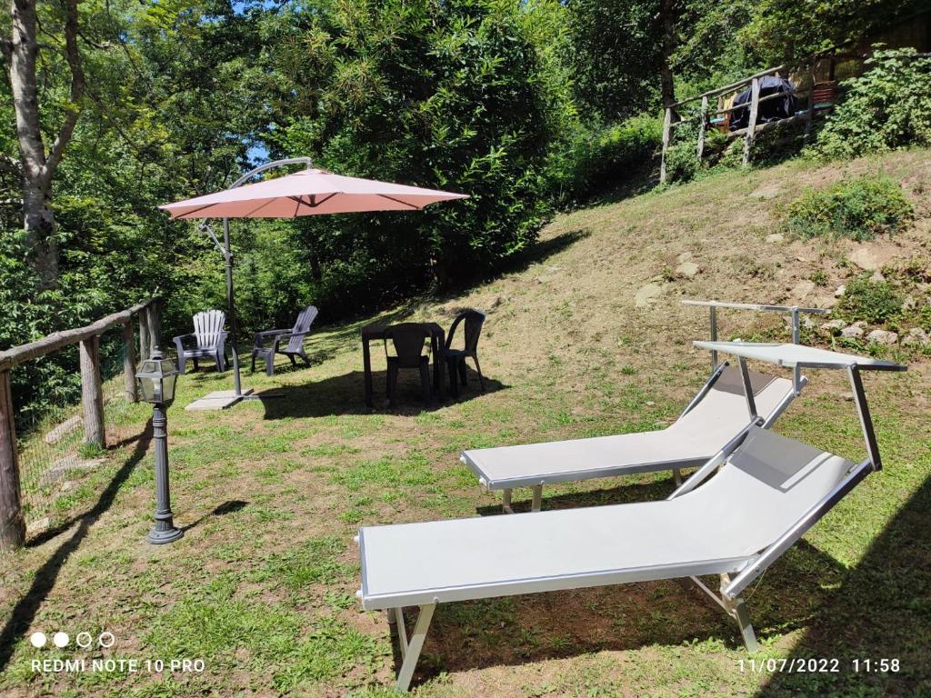 Ogród w obiekcie Agriturismo il canale