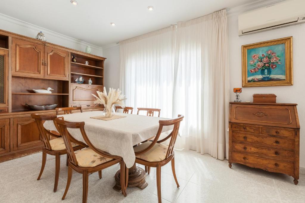 Kuchyň nebo kuchyňský kout v ubytování Bruc Apartment Beach