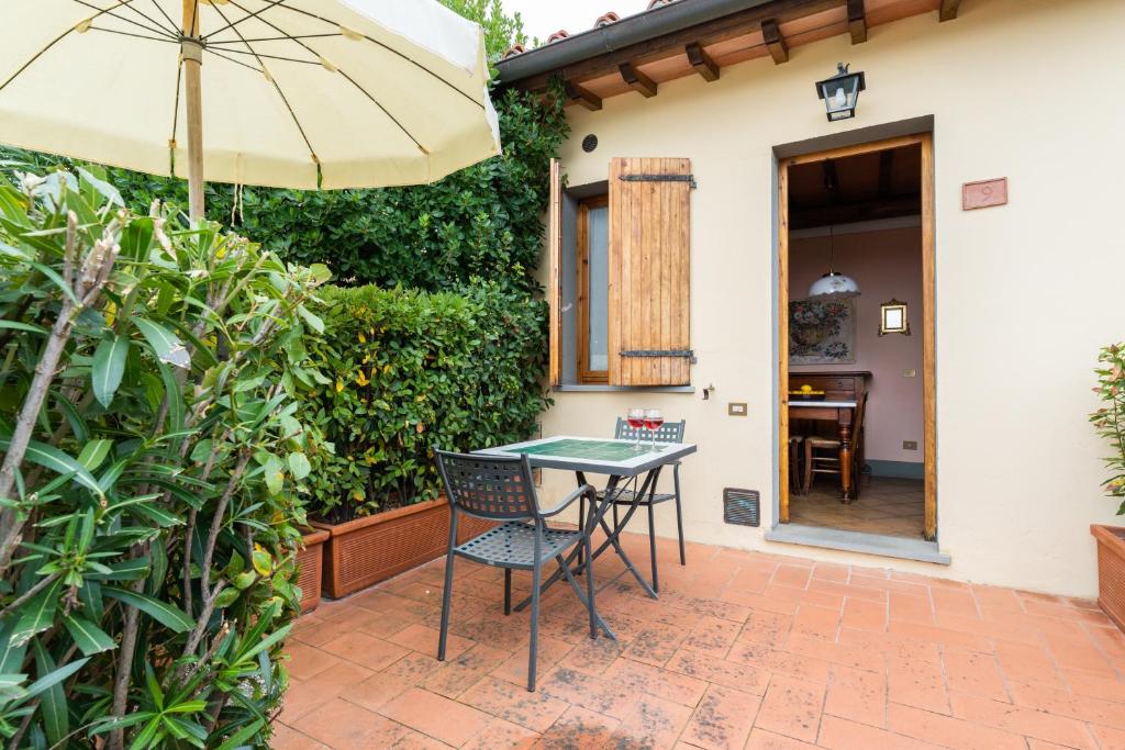Patio nebo venkovní prostory v ubytování Agriturismo Vecchio Borgo Di Inalbi