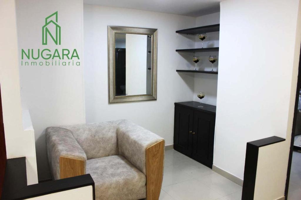 Posezení v ubytování Apartamento Super-Confortable