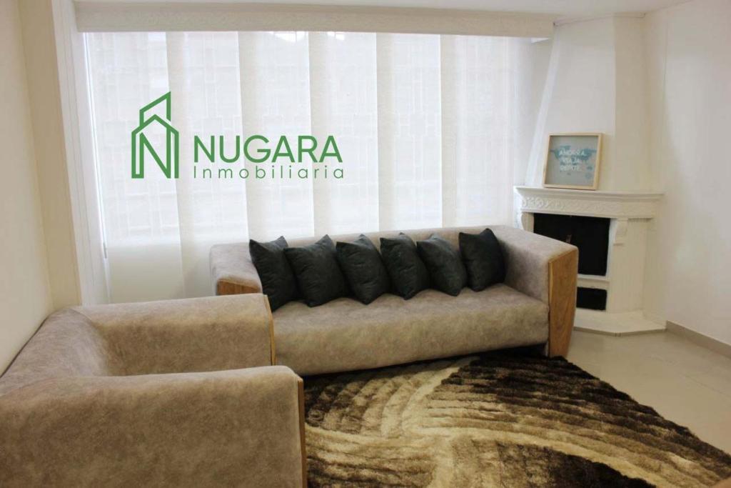 Posezení v ubytování Apartamento Super-Confortable