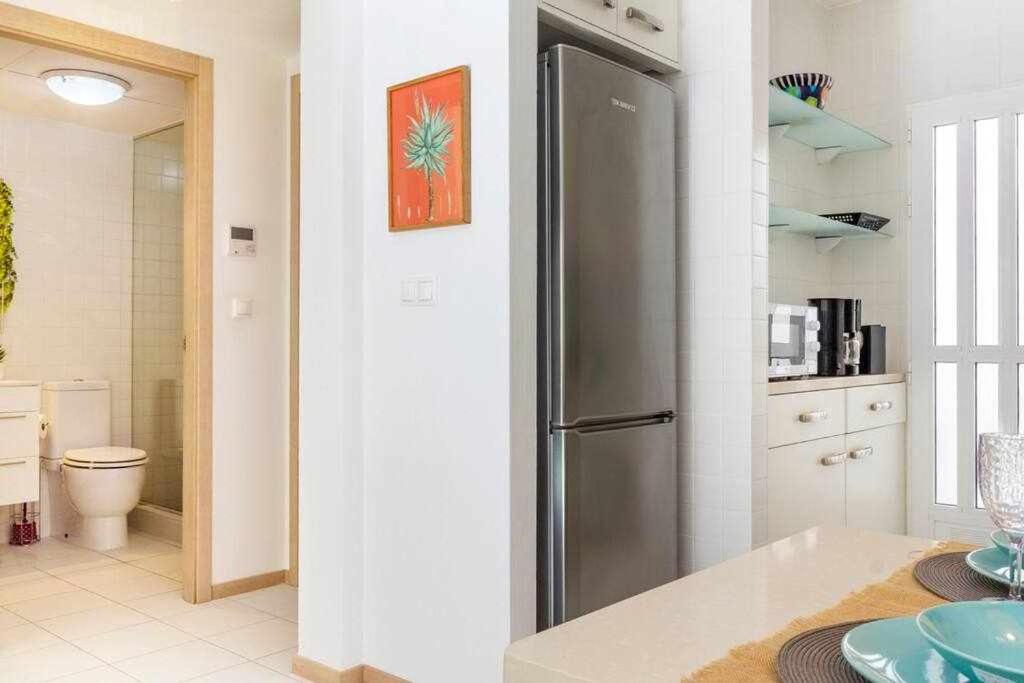 Kúpeľňa v ubytovaní Apartamento Pink VistaBella Sunrise