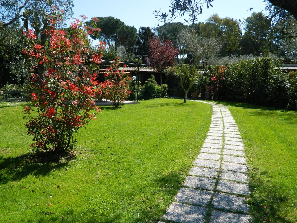Zahrada ubytování Country Apartments