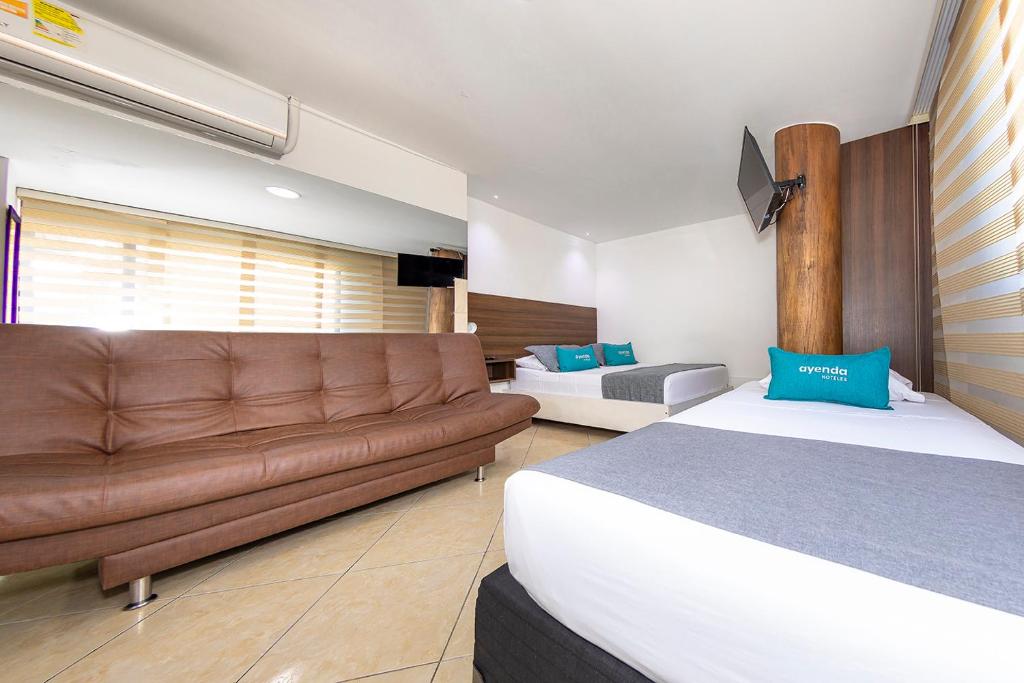 Posezení v ubytování Hotel Ayenda Palo Alto