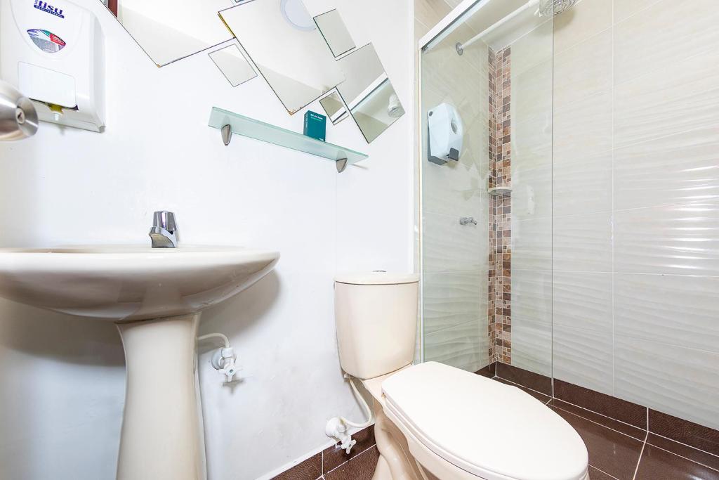 Koupelna v ubytování Hotel Ayenda Palo Alto