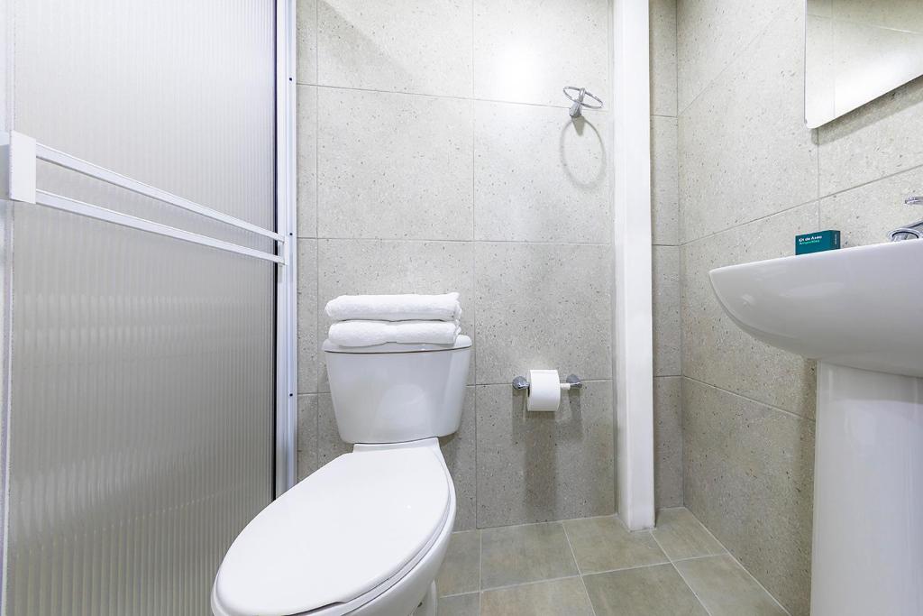 Koupelna v ubytování Hotel Ayenda Palo Alto