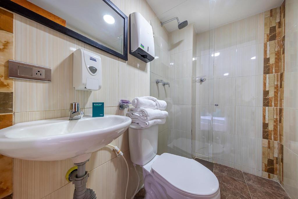 Koupelna v ubytování Hotel Ayenda Palo Alto