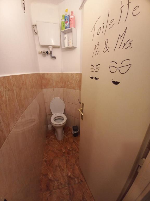 Kúpeľňa v ubytovaní Elefántos Apartman