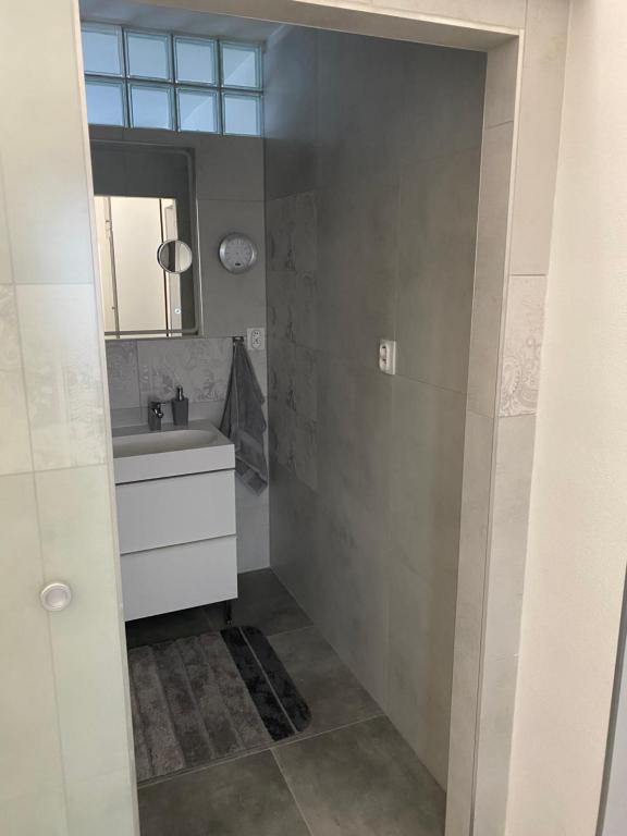 Koupelna v ubytování Apartmán Nitra