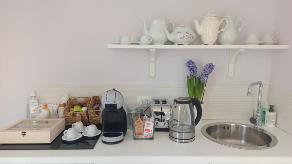 A kitchen or kitchenette at Audaces Resort