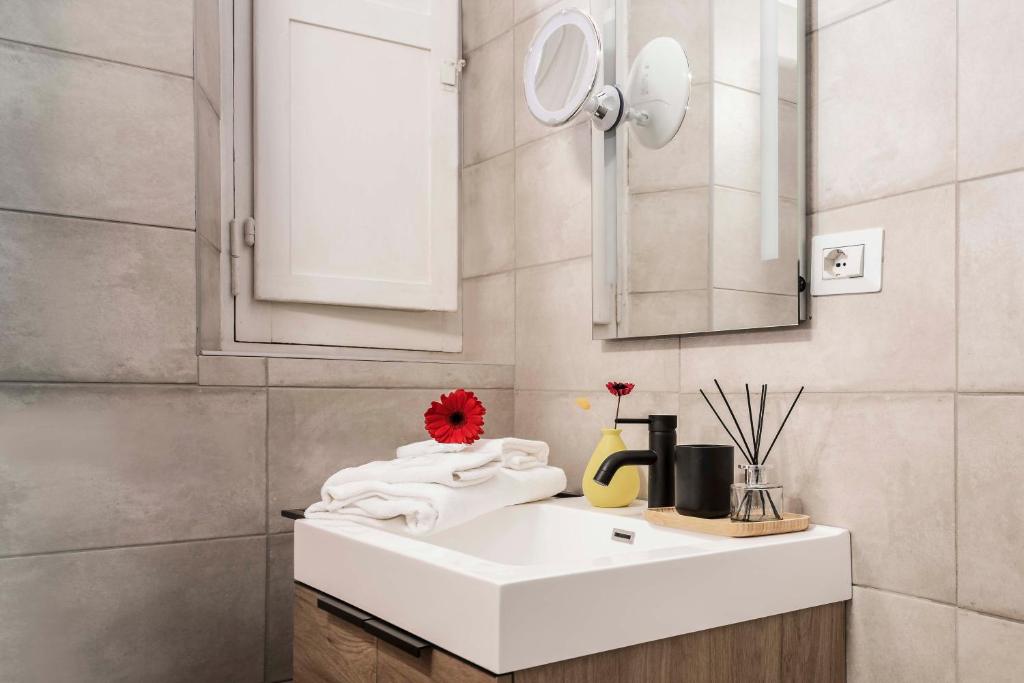Un baño de Stranamore Apartments Trastevere