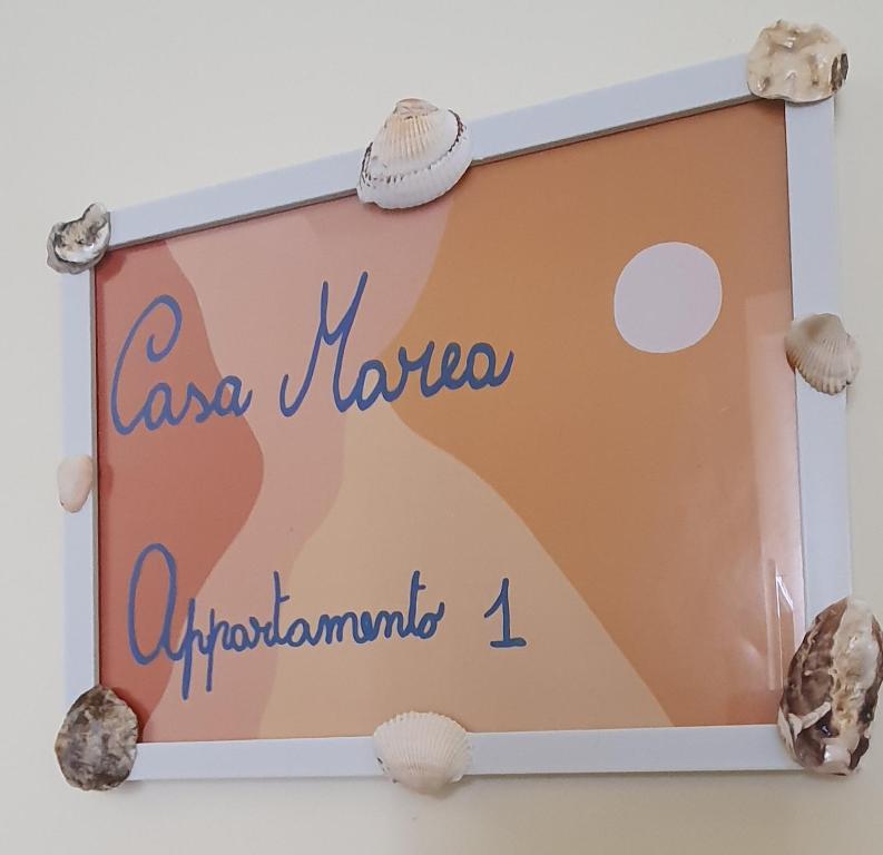 格羅塔姆馬雷的住宿－CASA MAREA Appartamento 1，读取自 ⁇ 的标志