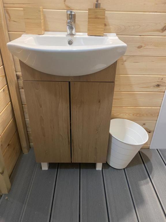 Koupelna v ubytování GLAMPING SIELSKIHEL