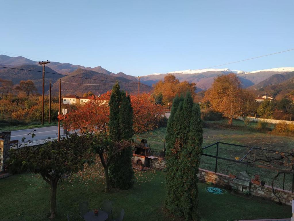 Widok na góry z tego apartamentu