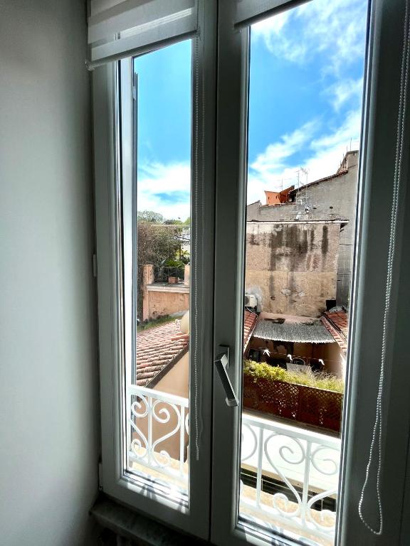 A balcony or terrace at TRASTEVERE URBAN SUITE