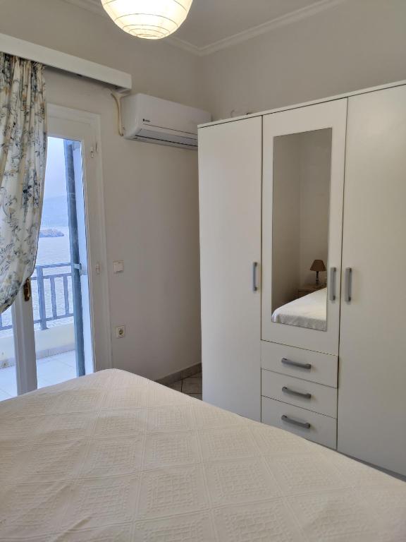 Postel nebo postele na pokoji v ubytování Sea view