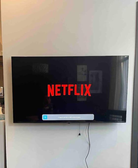 TV a/nebo společenská místnost v ubytování Appartement hyper centre 1