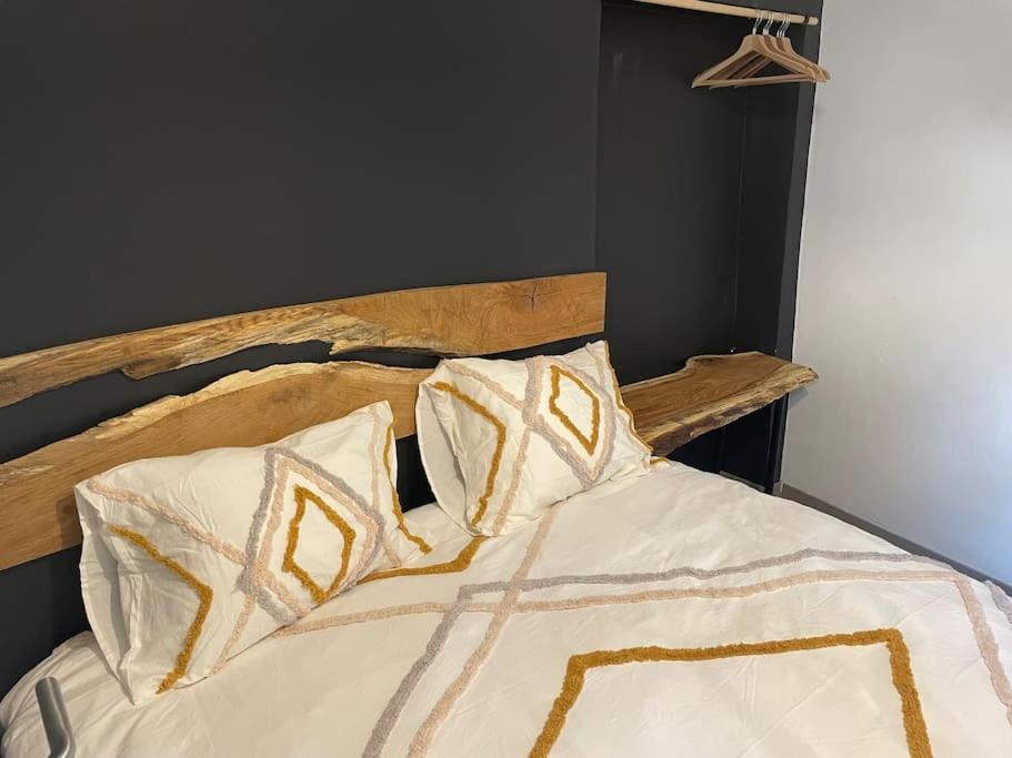 Postel nebo postele na pokoji v ubytování Appartement hyper centre 1