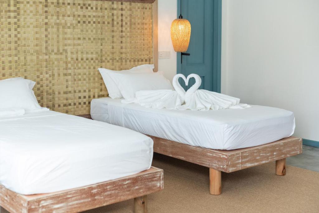 Ein Bett oder Betten in einem Zimmer der Unterkunft Manta Reserve