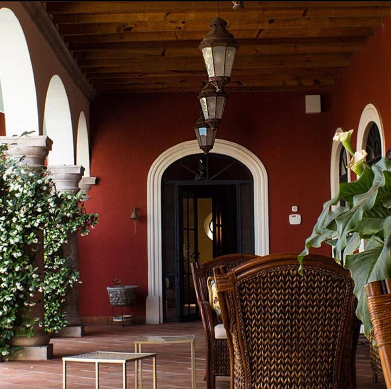 Posezení v ubytování Casa Don Pascual Hotel Boutique Sweet Home
