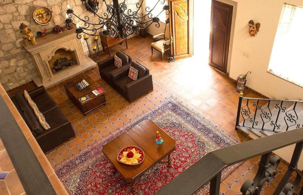 Posezení v ubytování Casa Don Pascual Hotel Boutique Sweet Home